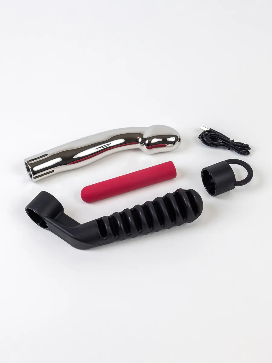 Capo Metal Dildo | Vibrating Stainless-Steel Dildo for Women - Image 5