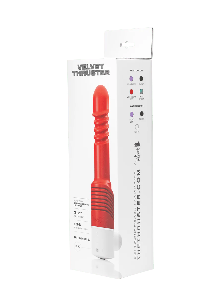 Realistic Thrusting Dildo and Handheld Sex Machine, Frankie - Image 4