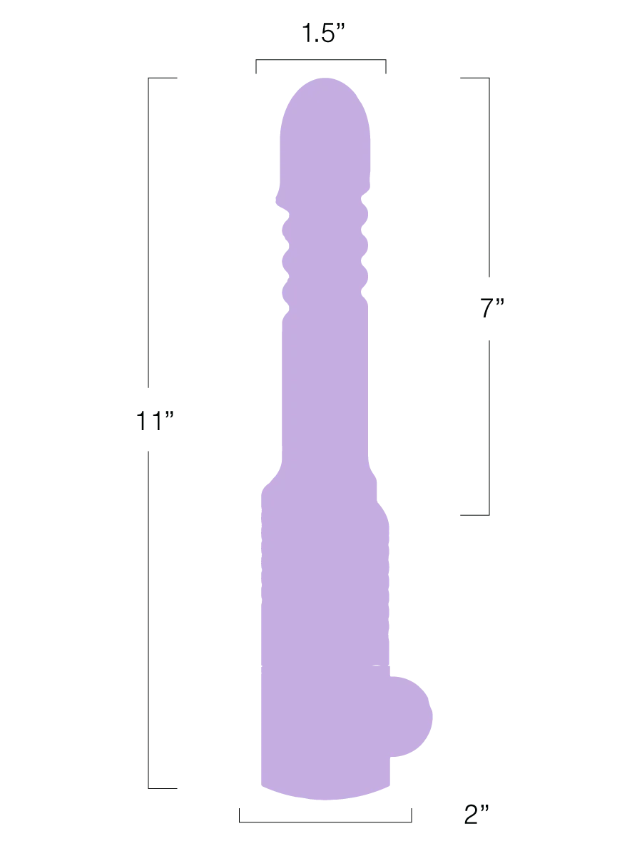Realistic Thrusting Dildo and Handheld Sex Machine, Frankie - Image 5