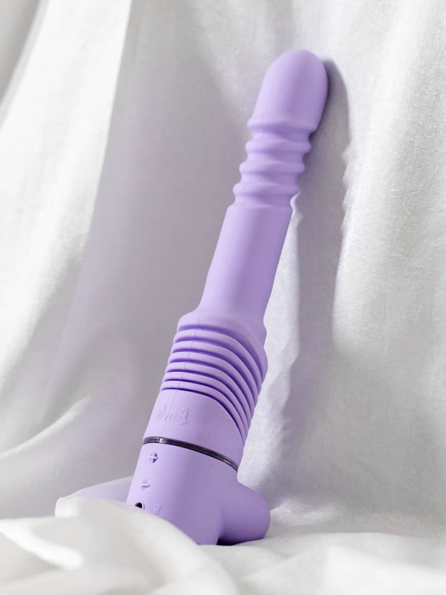 Realistic Thrusting Dildo and Handheld Sex Machine, Frankie - Image 6