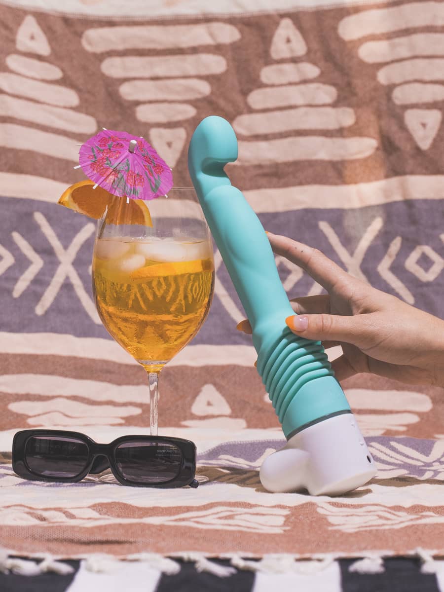 G-Spot Thrusting Dildo by Velvet Thruster, Nanci - Image 3