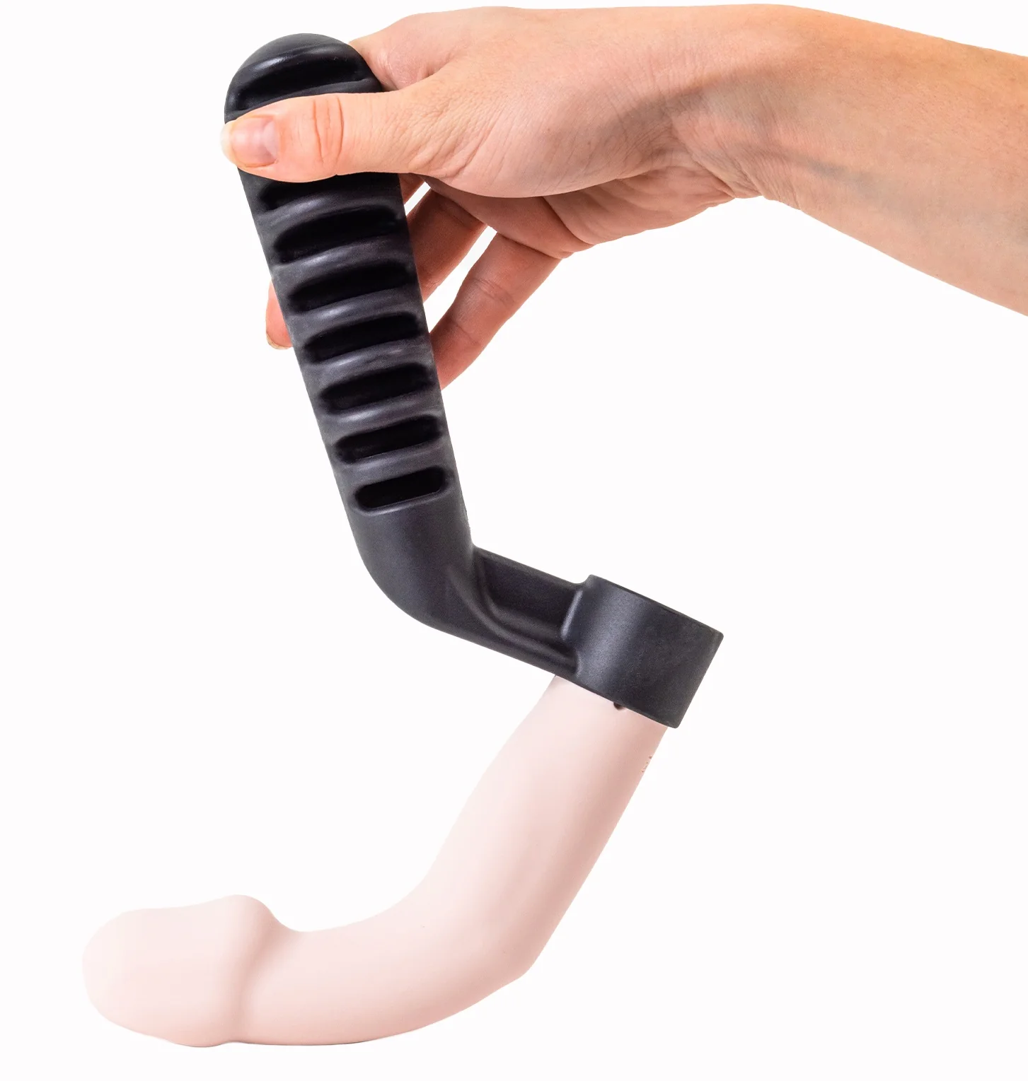 Smartee | Flexible Silicone Vibrator and Dildo with Easy Reach Handle for Women - Image 3