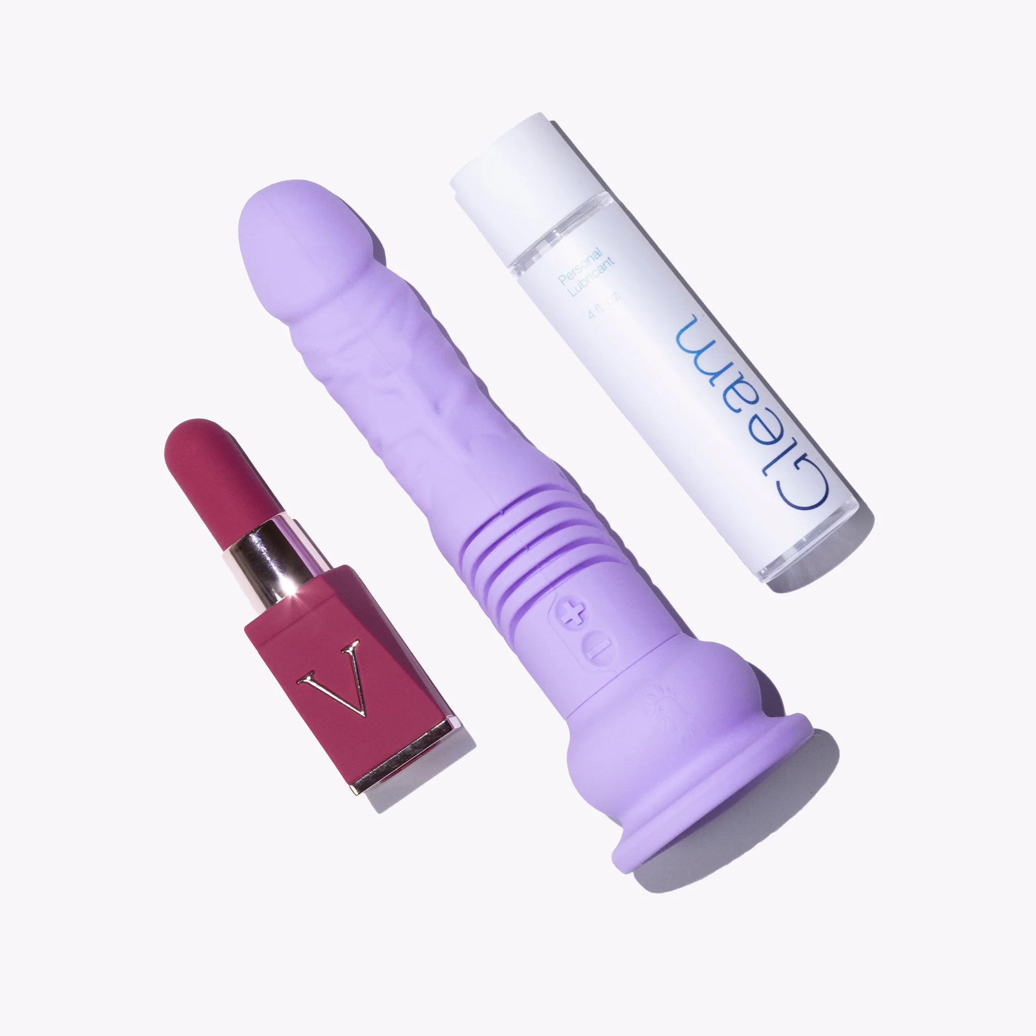 Solstice Basso Teddy Thrusting Dildo TX and Lipstick Vibrator for Women - Image 2