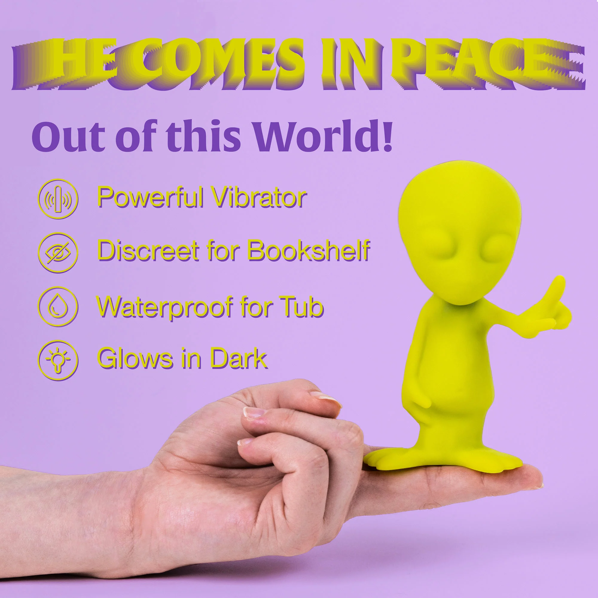 Fantasy Thrusting Dildo and Alien Vibrator for Women - Image 7