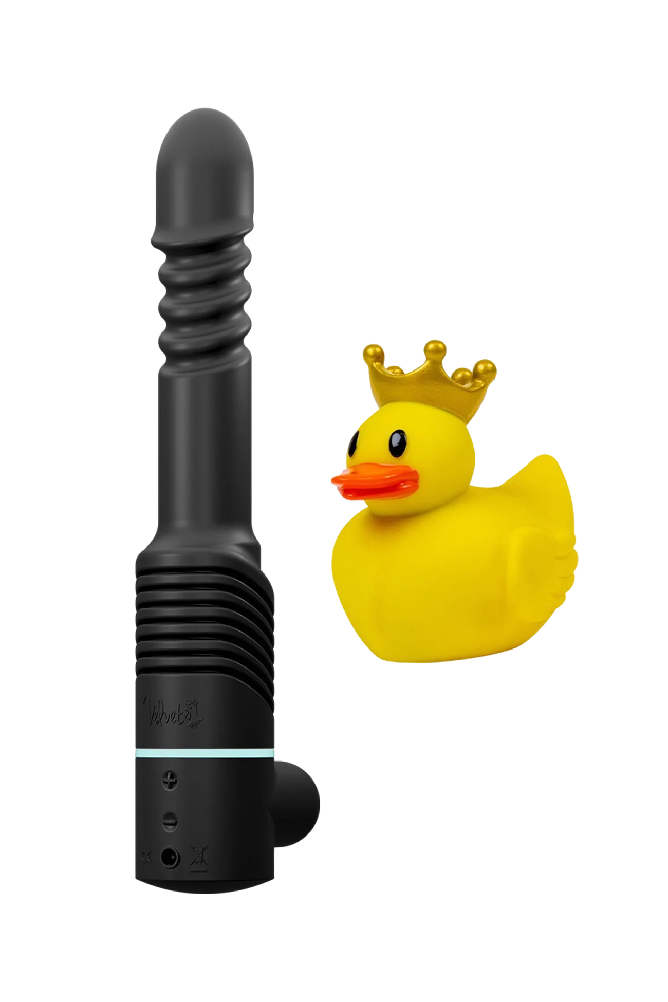 Splash Zone Thrusting Dildo and Ducky Bullet Vibrator for Women