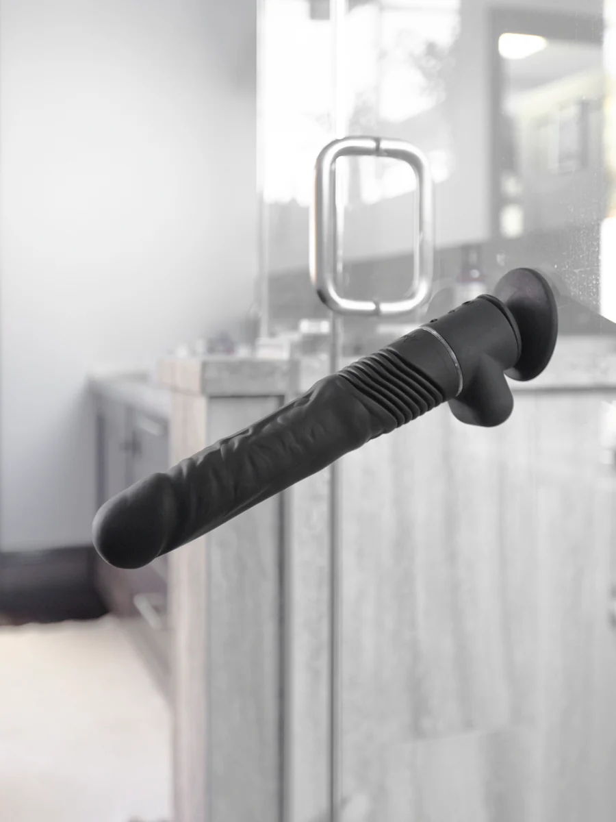 Realistic Thrusting Dildo and Handheld Sex Machine, Sammie - Image 3