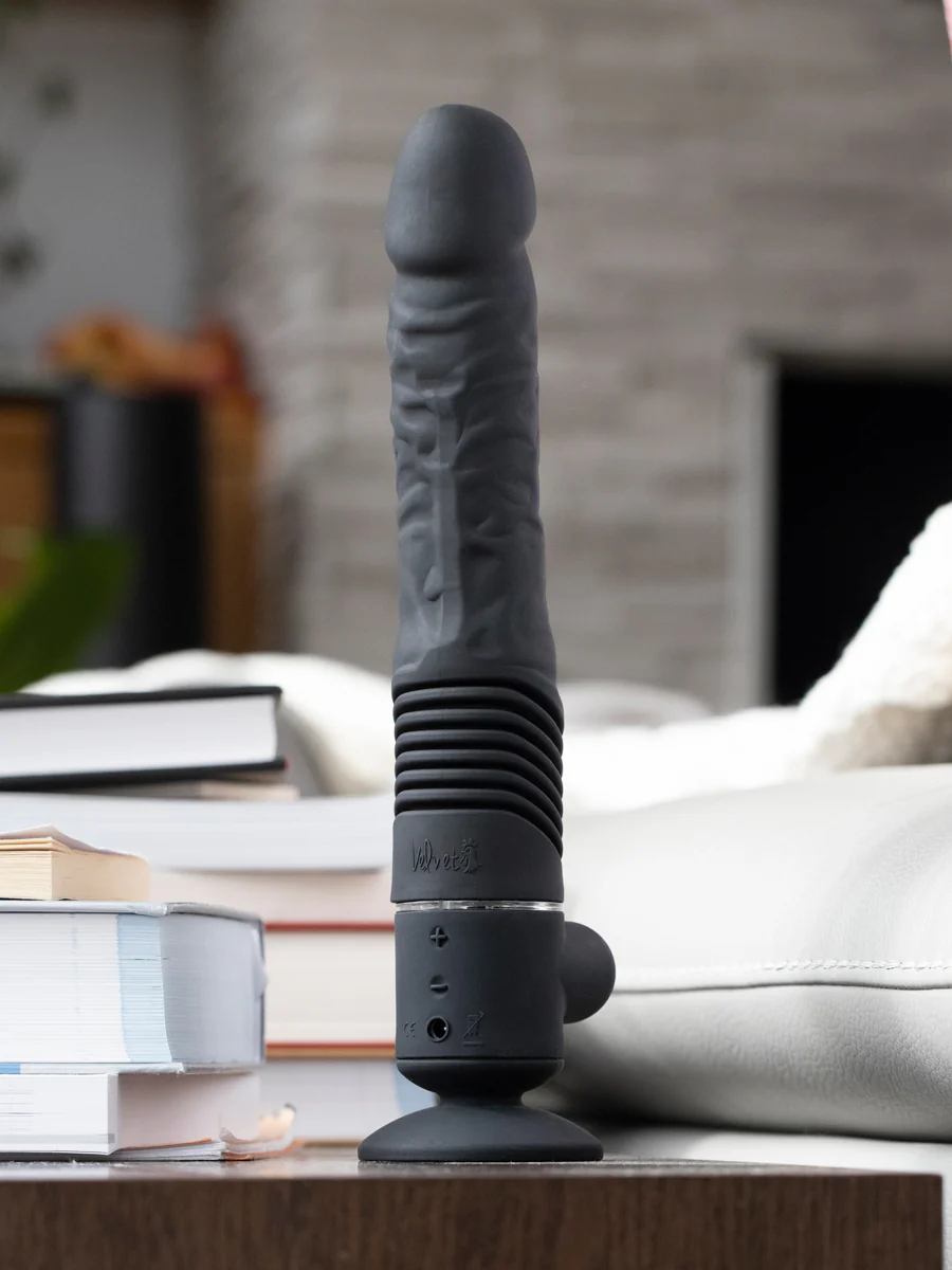 Realistic Thrusting Dildo and Handheld Sex Machine, Sammie - Image 4