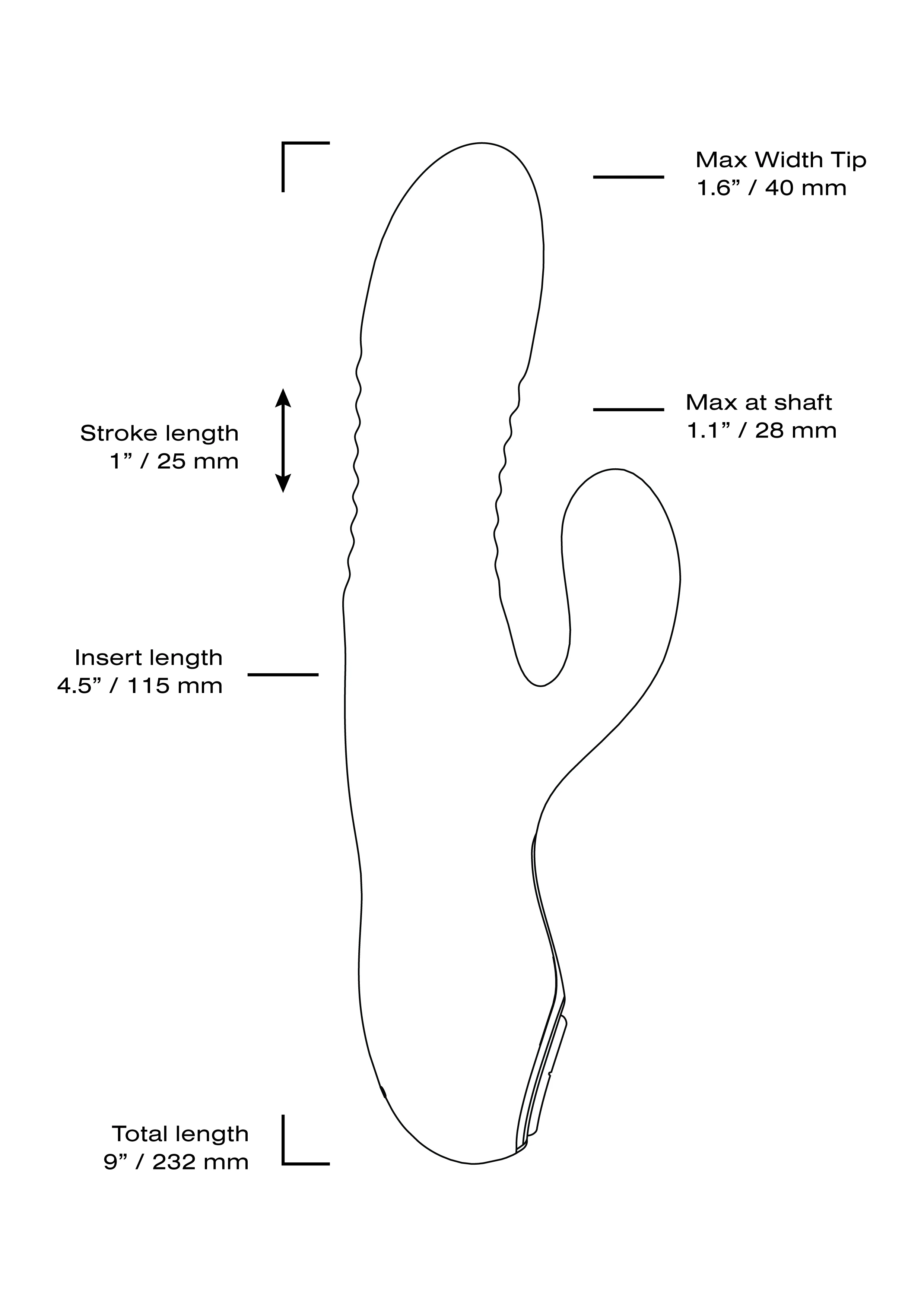 Velvet Thruster | Rabbit Vibrator and Thrusting Dildo in Silicone for Women VC100 - Image 5